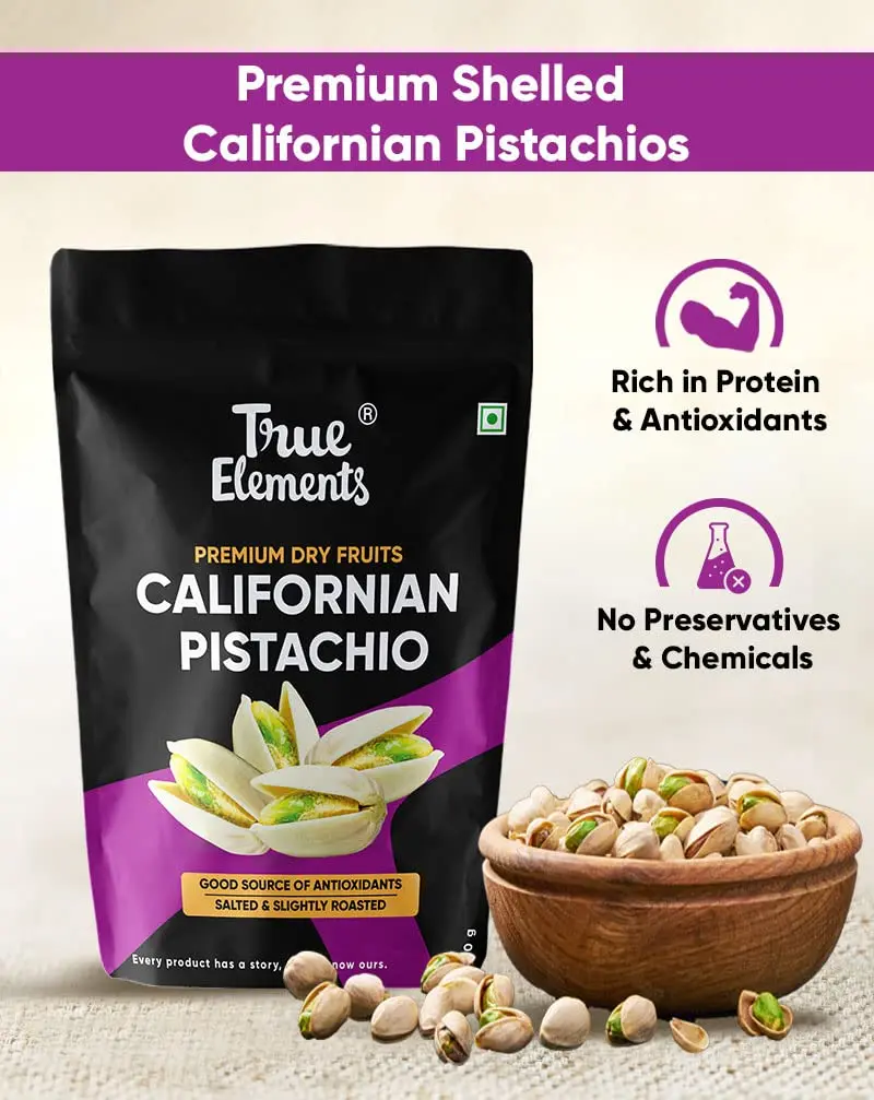 TRUE ELEMENTS PISTACHIOS 250 gm