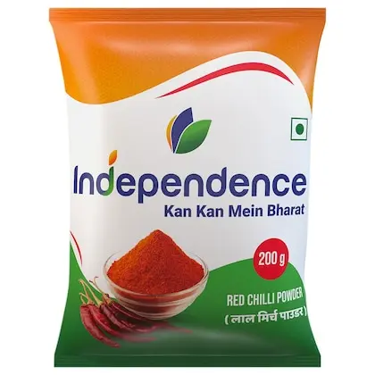 INDEPENDENCE RED CHILLI POWDER 200 gm